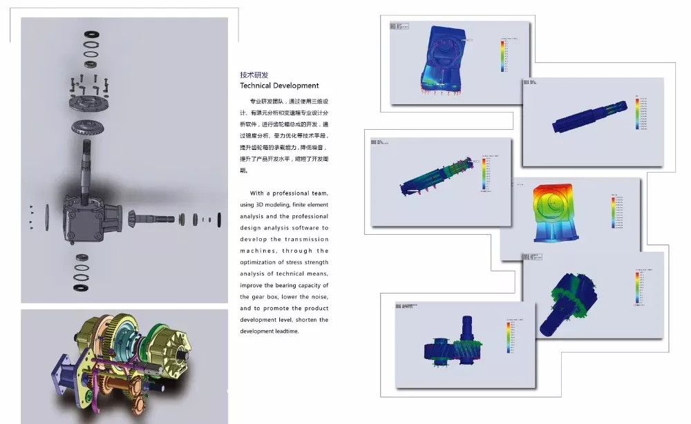 Agricultural Lawn Mower Gearbox EP-966109