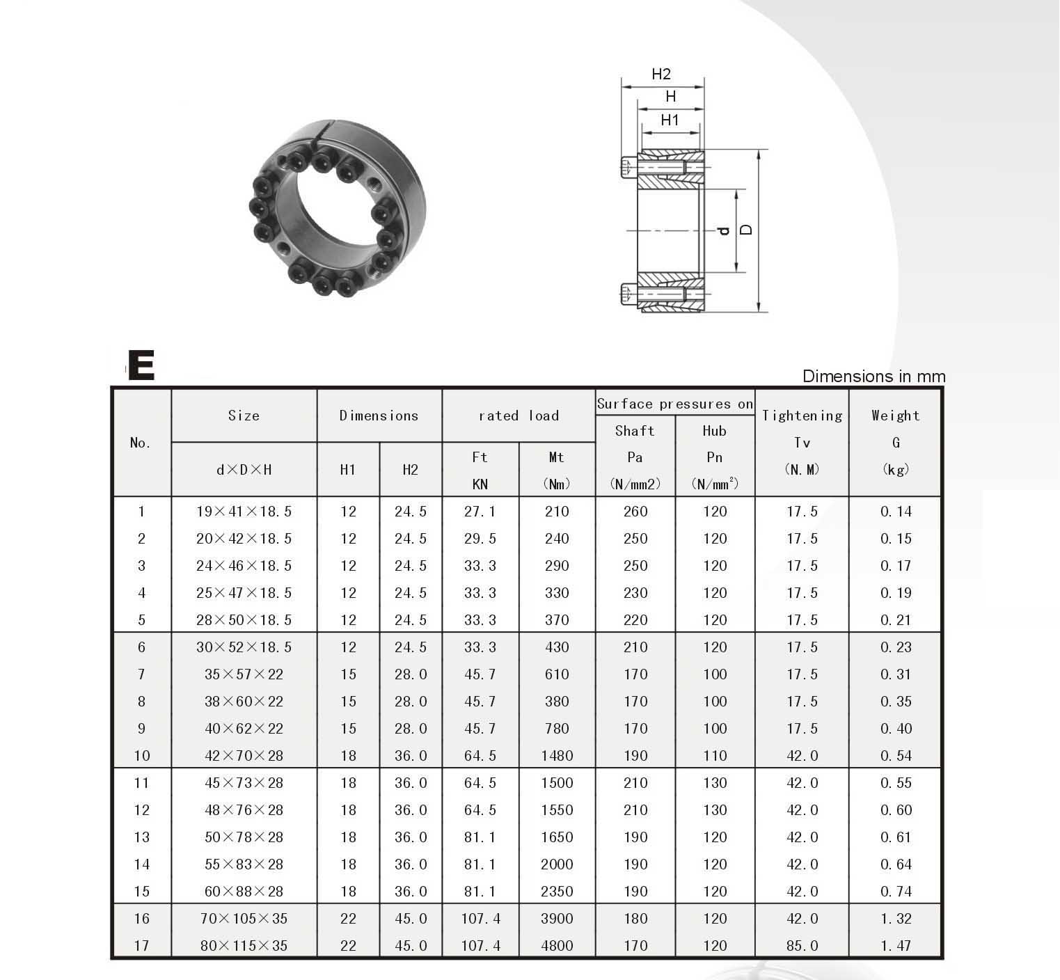 Locking Assembly E Series Power Locks
