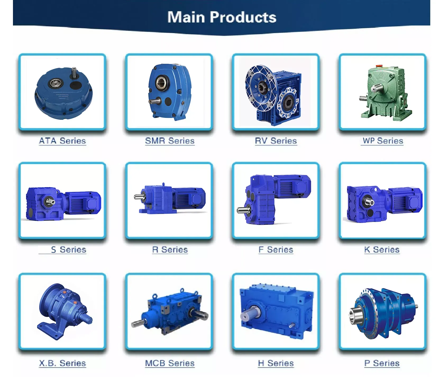 RC Series B14 Flange Mounted Inline Helical Gearbox (Helical Gear Reducer)