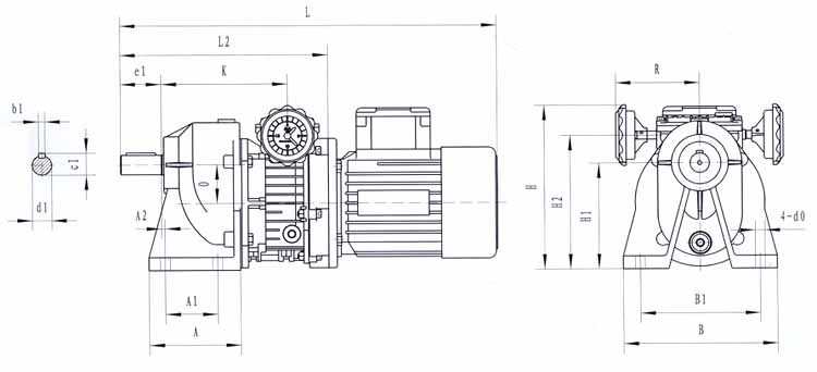 TXF Series Planet Cone-disk Stepless Speed Variator