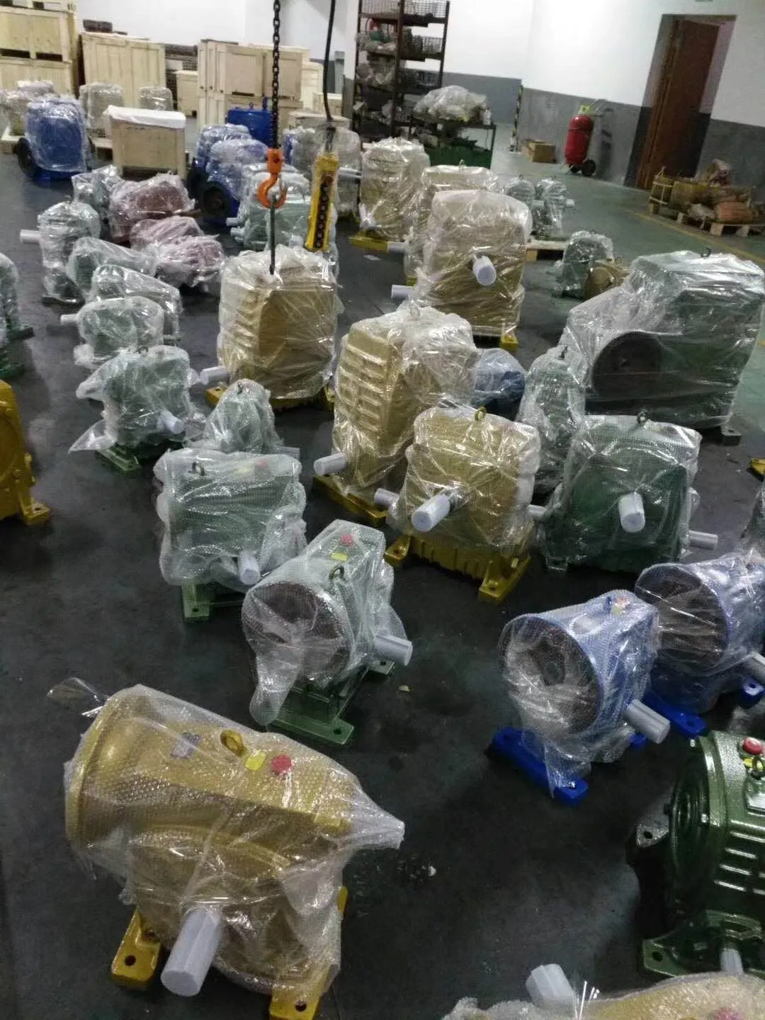 WP Series Single Standard Worm Gear Reducer WPKS Worm Gearbox